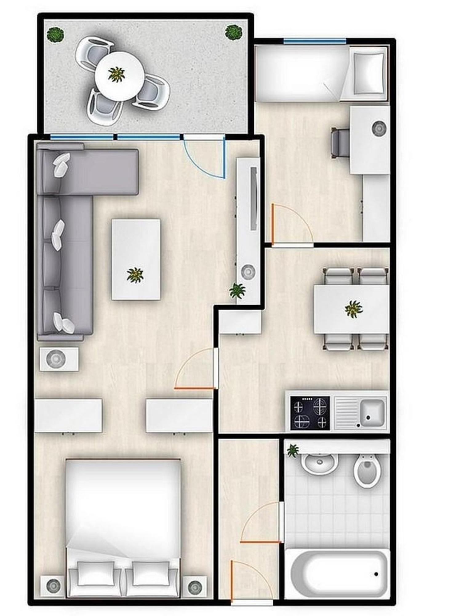 Berolina Wohnung 314 达默 外观 照片